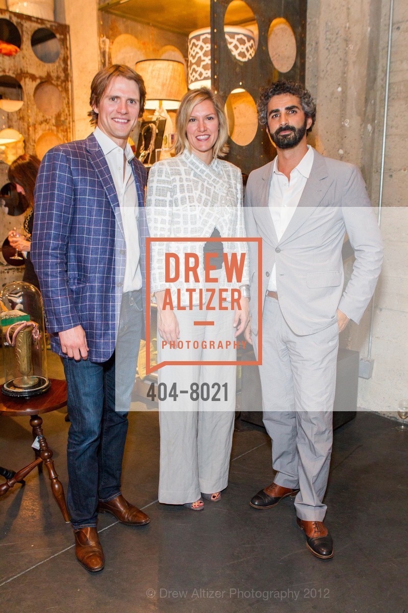 Brad Murray, Lynn Jurich, Amir Mortazavi, CAVALIER GRAND OPENING Honoring Alexandra Von Furstenberg, US, October 18th, 2012, Photo #404-8021 Brad Murray, Lynn Jurich, Amir Mortazavi, Photo #404-8021