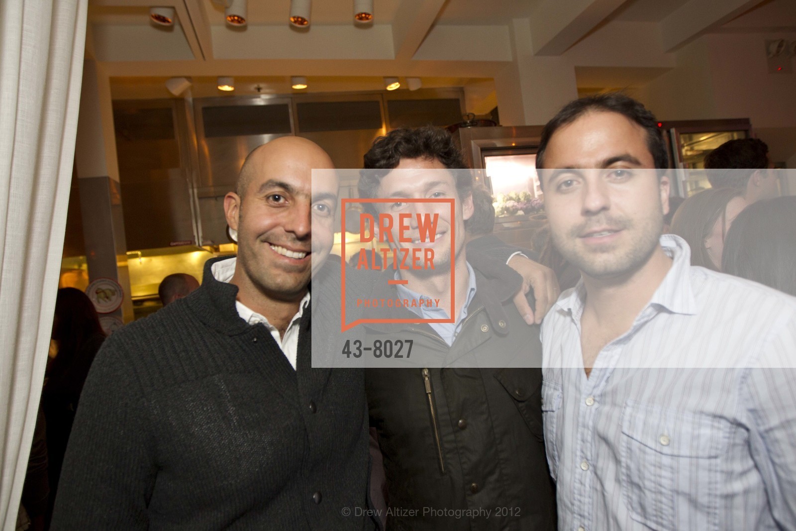 Nicolas Vasquez, Andres Encinales, Felipe Vasquez, LUCKY PEACH Issue 4 Release Party at Locanda, US, July 18th, 2012, Photo #43-8027 Nicolas Vasquez, Andres Encinales, Felipe Vasquez, Photo #43-8027