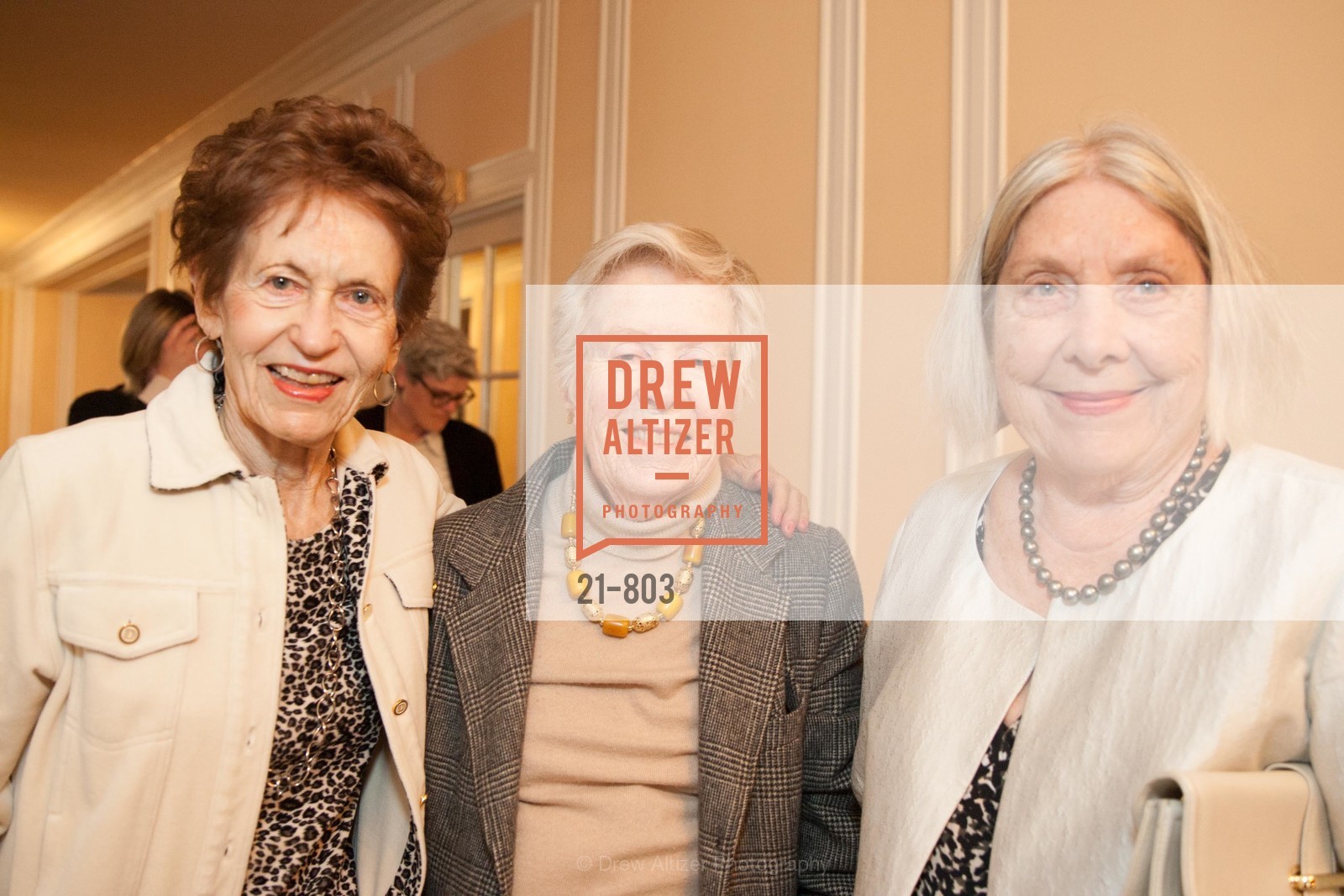 Louise Vejar, Mary Kelly, Joan Molfino, BURKE'S Alumnae Luncheon, US, April 25th, 2015, Photo #21-803 Louise Vejar, Mary Kelly, Joan Molfino, Photo #21-803