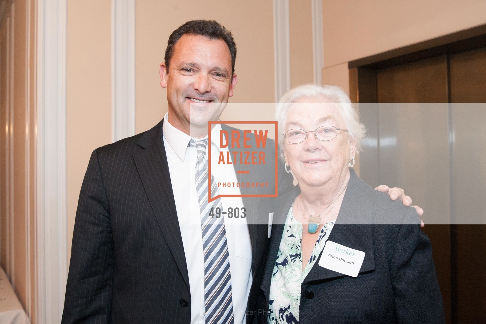 Greg Fortescue, Anne Howson, BURKE'S Alumnae Luncheon, US, April 25th, 2015, Photo #49-803 Greg Fortescue, Anne Howson, Photo #49-803