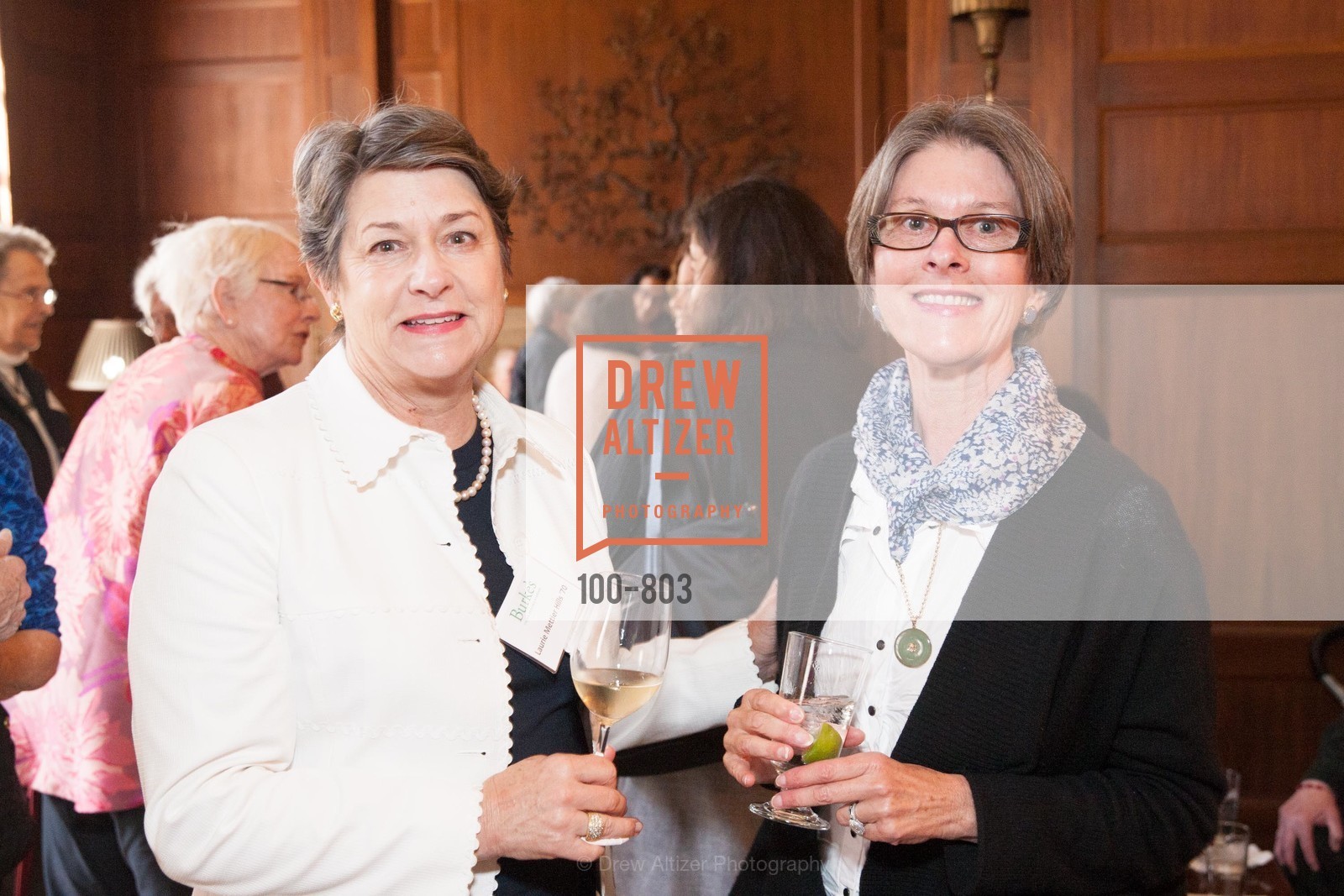 Laurie Mettier Hugh, Moira Holden Smith, BURKE'S Alumnae Luncheon, US, April 25th, 2015, Photo #100-803 Laurie Mettier Hugh, Moira Holden Smith, Photo #100-803