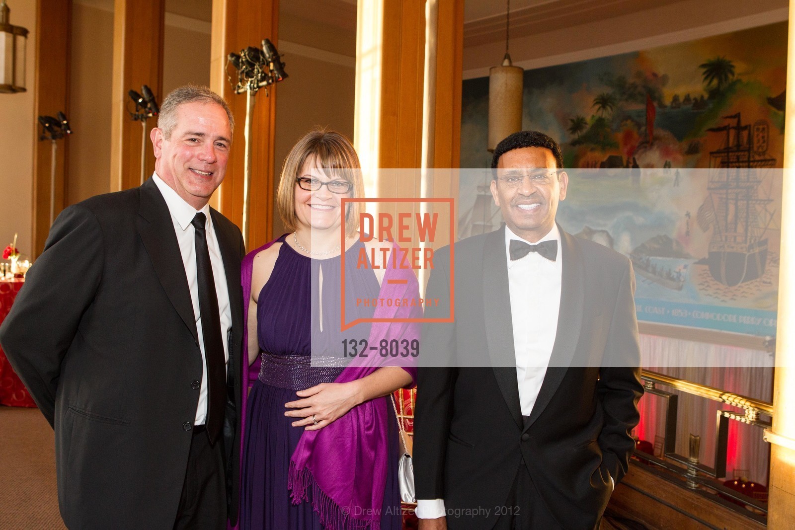 Steve Woodhead, Lisa McConnell, Bereket Haregot, Photo #132-8039