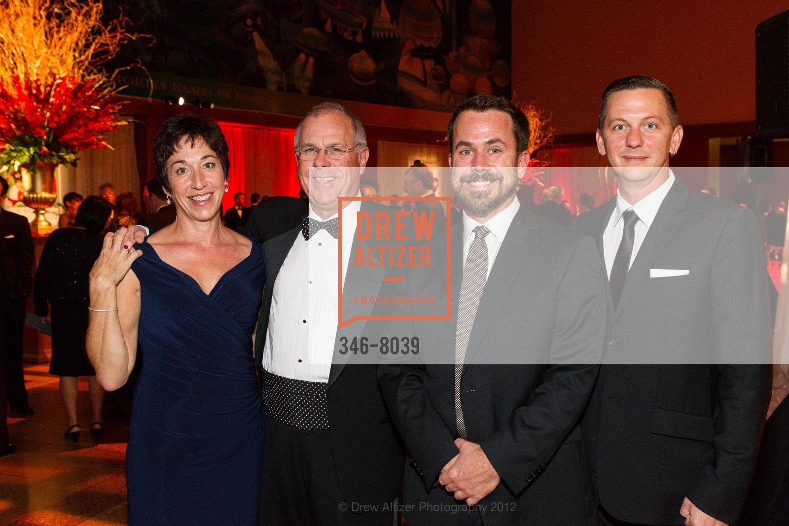 Eileen McAndrews, Mike McAndrews, Jeff McAndrews, Kevin Feeley, Jewel of the Bay, The Sesquicentennial Gala, US, November 3rd, 2012, Photo #346-8039 Eileen McAndrews, Mike McAndrews, Jeff McAndrews, Kevin Feeley, Photo #346-8039