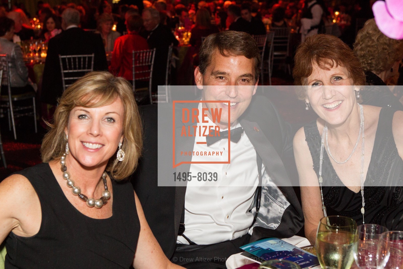 Missy Bechtel, Rich Bechtel, Jeanne Gilpatrick, Jewel of the Bay, The Sesquicentennial Gala, US, November 3rd, 2012, Photo #1495-8039 Missy Bechtel, Rich Bechtel, Jeanne Gilpatrick, Photo #1495-8039