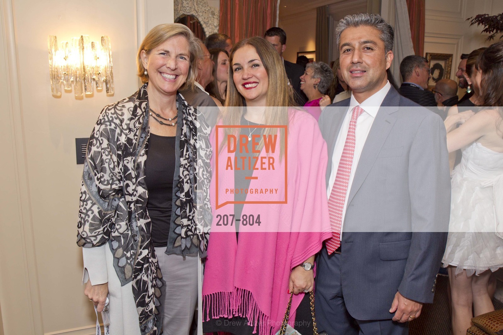 Julia Eells, Patty Ehsan, David Ehsan, San Francisco Decorator Showcase Opening Night Party, US, April 25th, 2015, Photo #207-804 Julia Eells, Patty Ehsan, David Ehsan, Photo #207-804