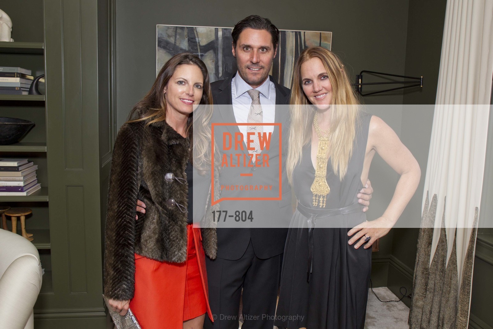 Gabriella Sarlo, Will Wick, Jen Wick, San Francisco Decorator Showcase Opening Night Party, US, April 25th, 2015, Photo #177-804 Gabriella Sarlo, Will Wick, Jen Wick, Photo #177-804
