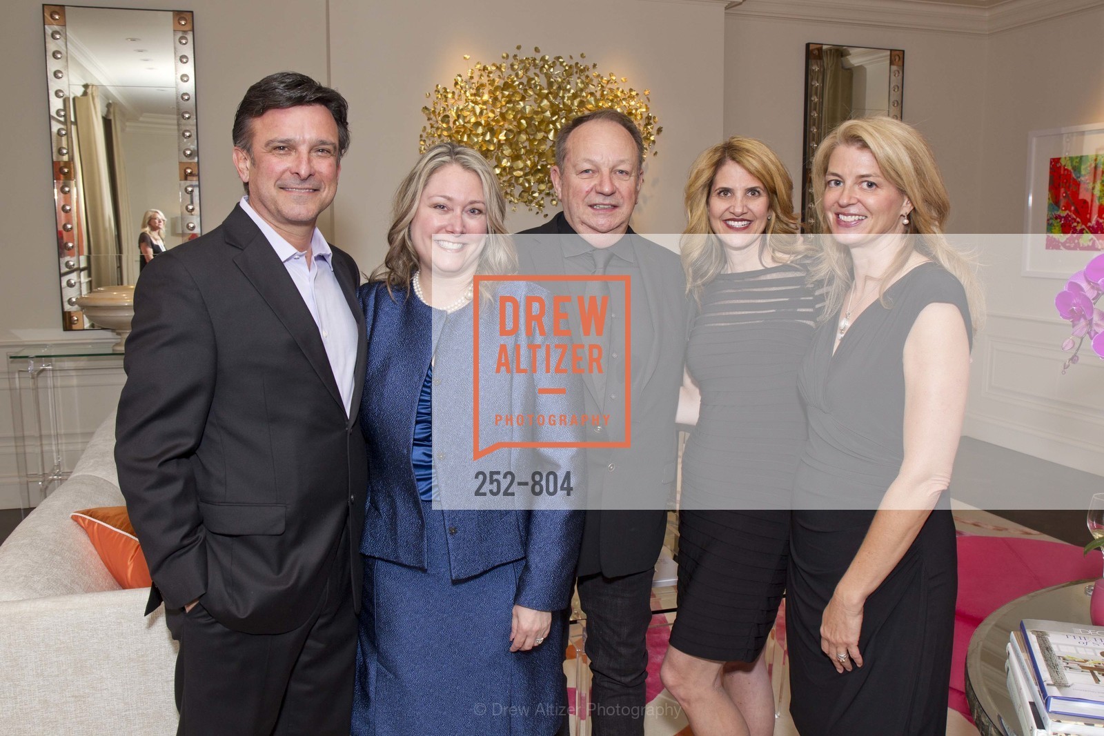 Scott Nichols, Patricia Rosenberg, Phillip Silver, Lisa Davis, Kim Gonthier, San Francisco Decorator Showcase Opening Night Party, US, April 25th, 2015, Photo #252-804 Scott Nichols, Patricia Rosenberg, Phillip Silver, Lisa Davis, Kim Gonthier, Photo #252-804