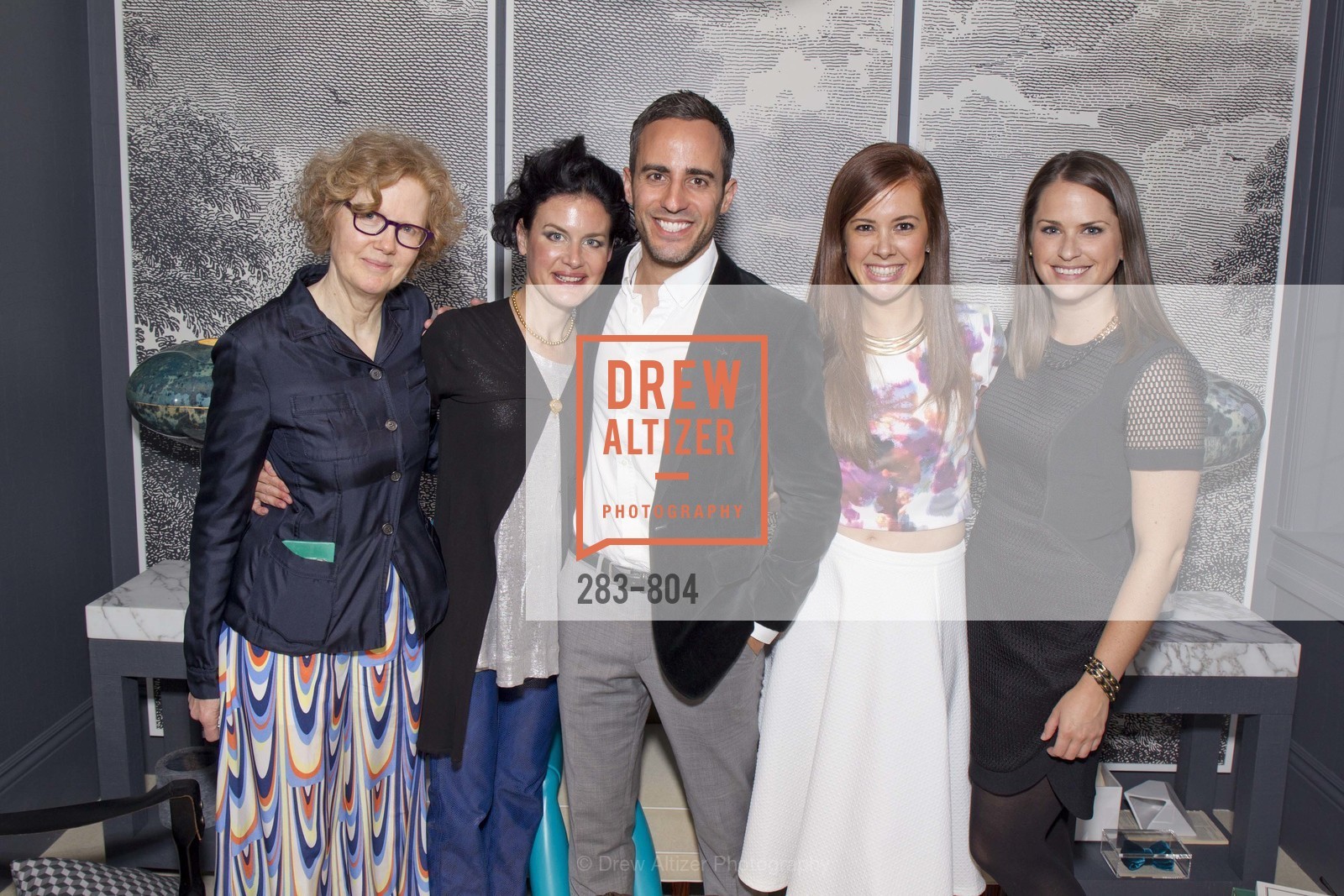 Linda Horning, Catherine Jacobus, Eche Martinez, Ericka Catanzaro, Courtney Ferry, San Francisco Decorator Showcase Opening Night Party, US, April 25th, 2015,Drew Altizer, Drew Altizer Photography, full-service agency, private events, San Francisco photographer, photographer california