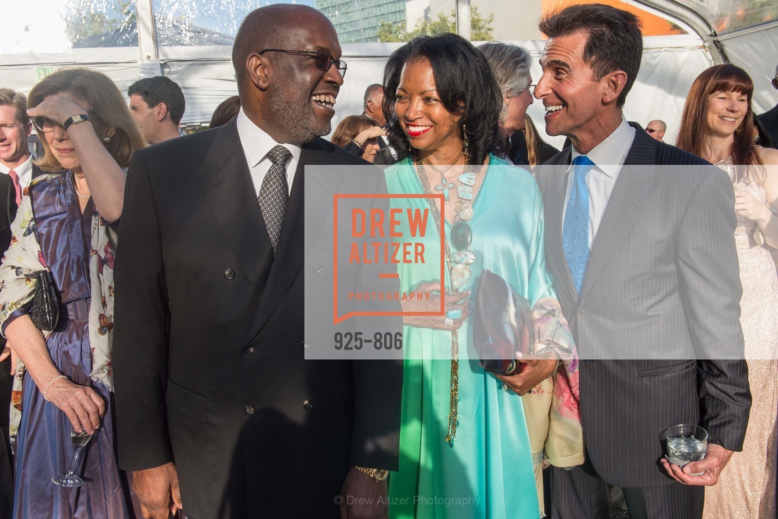 Bernard Tyson, Denise Bradley Tyson, Mark Leno, A.C.T. Gala Come Get Stranded, US, April 26th, 2015,Drew Altizer, Drew Altizer Photography, full-service event agency, private events, San Francisco photographer, photographer California
