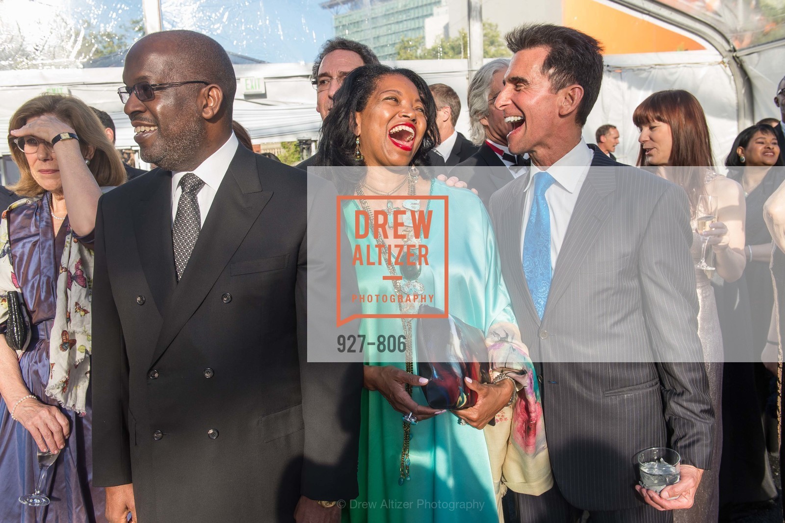Bernard Tyson, Denise Bradley Tyson, Mark Leno, A.C.T. Gala Come Get Stranded, US, April 26th, 2015, Photo #927-806 Bernard Tyson, Denise Bradley Tyson, Mark Leno, Photo #927-806