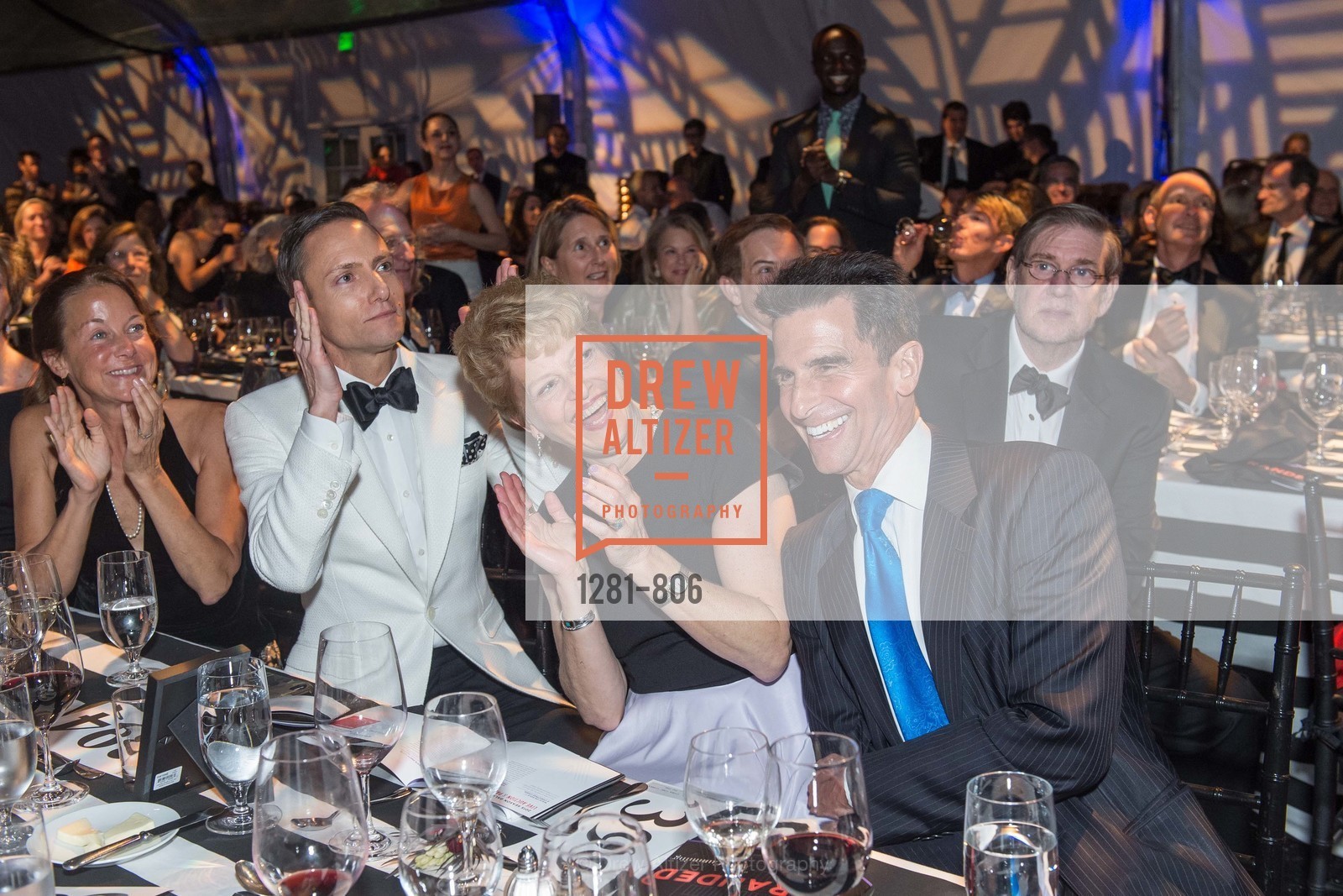 Ken Fulk, Carey Perloff, Mark Leno, A.C.T. Gala Come Get Stranded, US, April 26th, 2015, Photo #1281-806 Ken Fulk, Carey Perloff, Mark Leno, Photo #1281-806