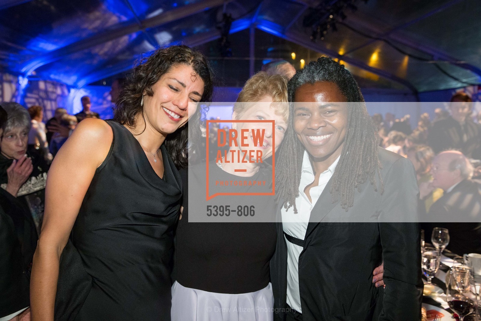 Erica Smith, Carey Perloff, Tracy Chapman, A.C.T. Gala Come Get Stranded, US, April 26th, 2015,Drew Altizer, Drew Altizer Photography, full-service event agency, private events, San Francisco photographer, photographer California