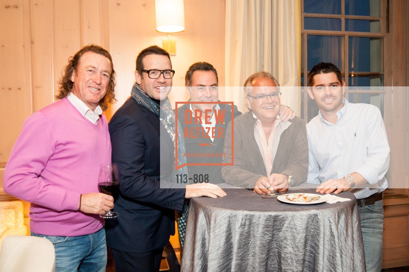 Miguel Angel Jimenez, Francoise-Henry Bennahmias, Sergio Almeida, Rodrigo Lebois, Louis Woosthuizen, Photo #113-808