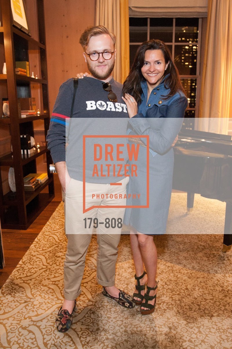 Ted Gushue, Aurelia Jouhanneau, AUDEMARS PIGUET Ambassador Golf Invitational 2015 KickOff Cocktails, US, April 27th, 2015, Photo #179-808 Ted Gushue, Aurelia Jouhanneau, Photo #179-808