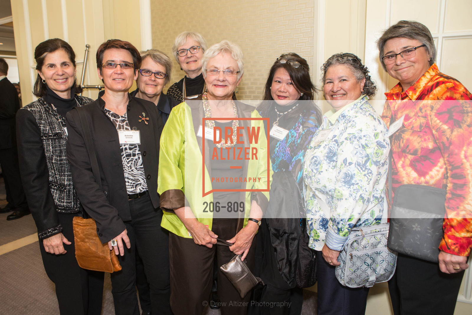 Babette Schmitt, Sue Rosser, Darlene Yee-Melichar, Cynthia Garnet, Becky Smith, Photo #206-809
