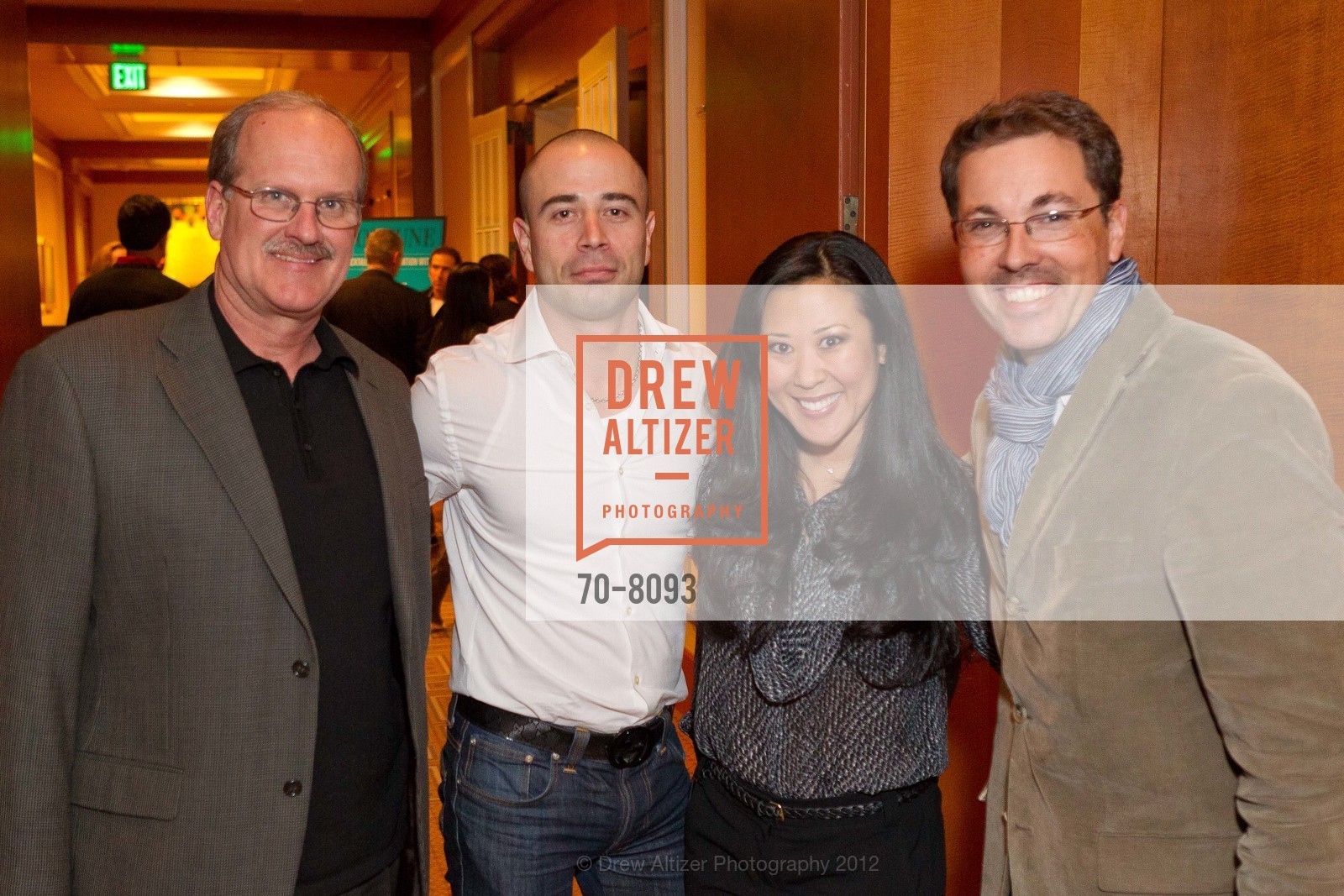 Rick Armstrong, David Samuelson, Brandi Arrigo, Julien Boubel, FORTUNE'S Evening of Conversation with Reid Hoffman, US, February 13th, 2012, Photo #70-8093 Rick Armstrong, David Samuelson, Brandi Arrigo, Julien Boubel, Photo #70-8093
