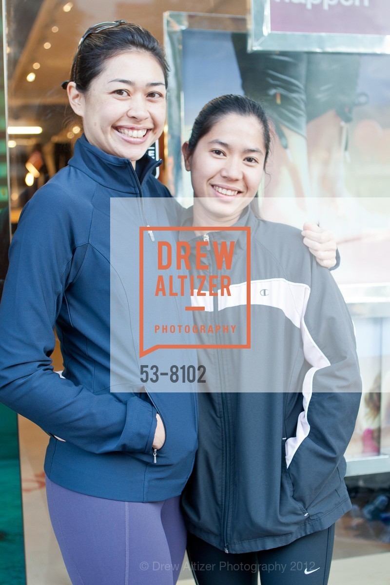 Emily Alojado, Agnes Bangot, LUCY ACTIVEWEAR Burlingame Grand Opening, US, November 12th, 2012, Photo #53-8102 Emily Alojado, Agnes Bangot, Photo #53-8102