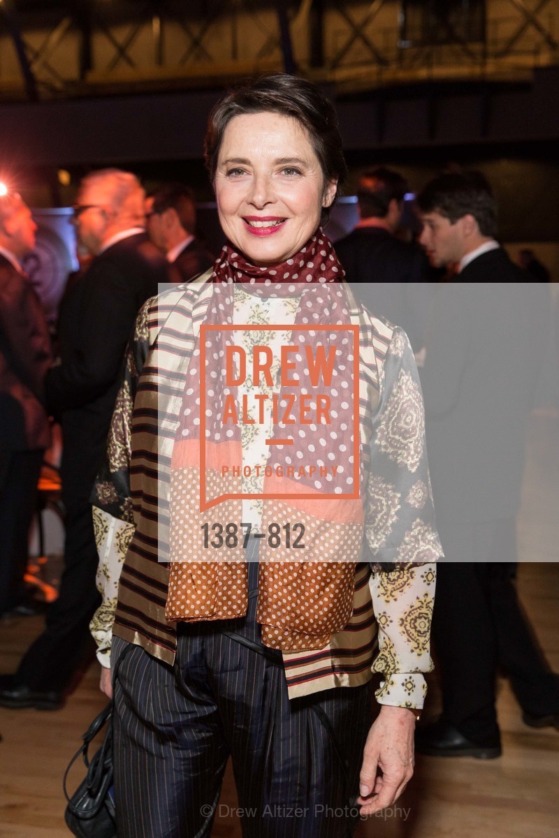 Isabella Rossellini, SAN FRANCISCO FILM SOCIETY'S 2015 Awards Night, US, April 28th, 2015, Photo #1387-812 Isabella Rossellini, Photo #1387-812