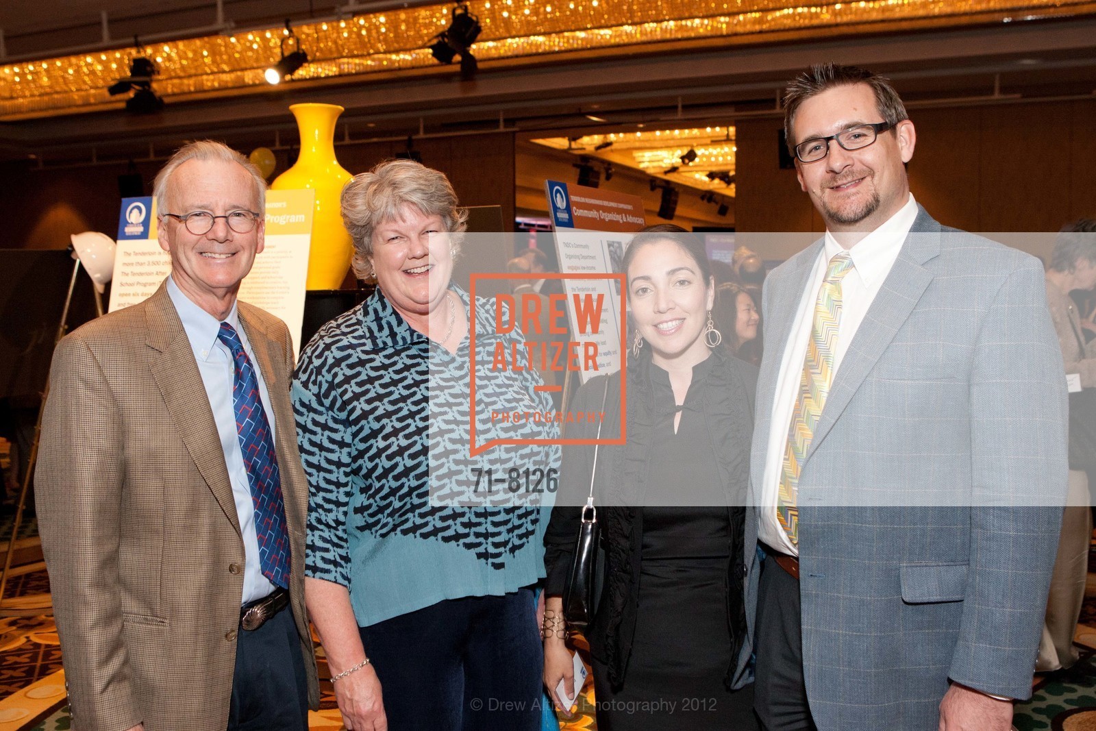 Daniel Gregory, Mary Gregory, Paola Casey, Charlie Casey, TNDC's 31st Annual Birthday Dinner, US, May 9th, 2012, Photo #71-8126 Daniel Gregory, Mary Gregory, Paola Casey, Charlie Casey, Photo #71-8126