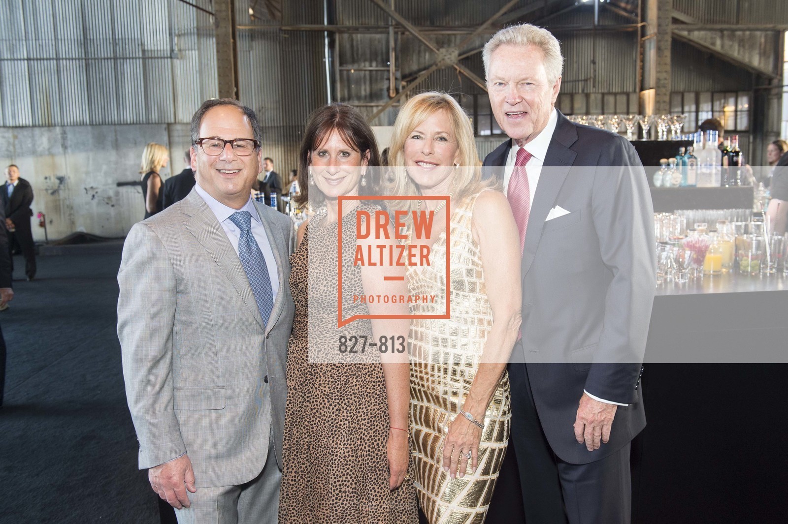 Sandy Colin, Jean Colin, Linda Borick, Bill Davidson, TIPPING POINT Community 2015 Benefit, US, May 1st, 2015, Photo #827-813 Sandy Colin, Jean Colin, Linda Borick, Bill Davidson, Photo #827-813