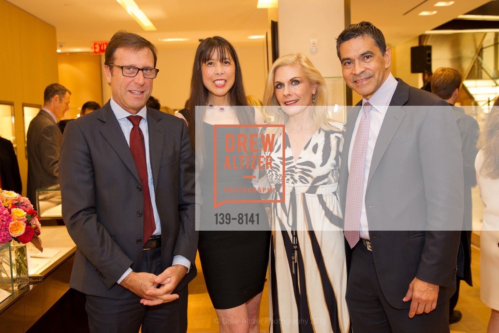 Alberto Festa, Magdalene Chan, Jacqueline Jacoby, Daniel Diaz, BVLGARI AND DEDE WILSEY Celebrate the 2012 Opera Ball, Bvlgari. 200 Stockton Street, October 18th, 2012, Photo #139-8141 Alberto Festa, Magdalene Chan, Jacqueline Jacoby, Daniel Diaz, Photo #139-8141
