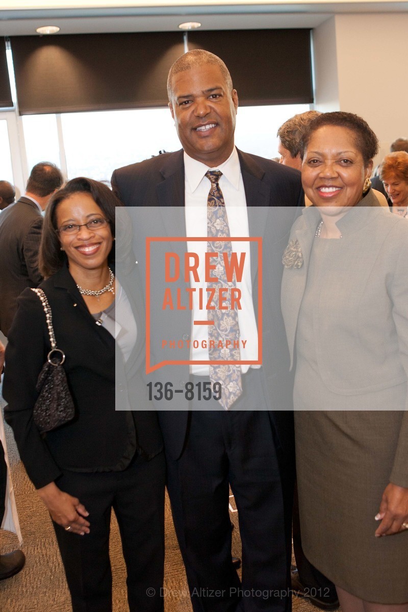 Rhonda Magee, Manny Fortes, Judge Sandra Brown Armstrong, University of San Francisco School of Law Centennial Convocation Featuring Robert Kennedy, Jr., USF School of Law. 2195 Fulton Street, September 19th, 2012, Photo #136-8159 Rhonda Magee, Manny Fortes, Judge Sandra Brown Armstrong, Photo #136-8159