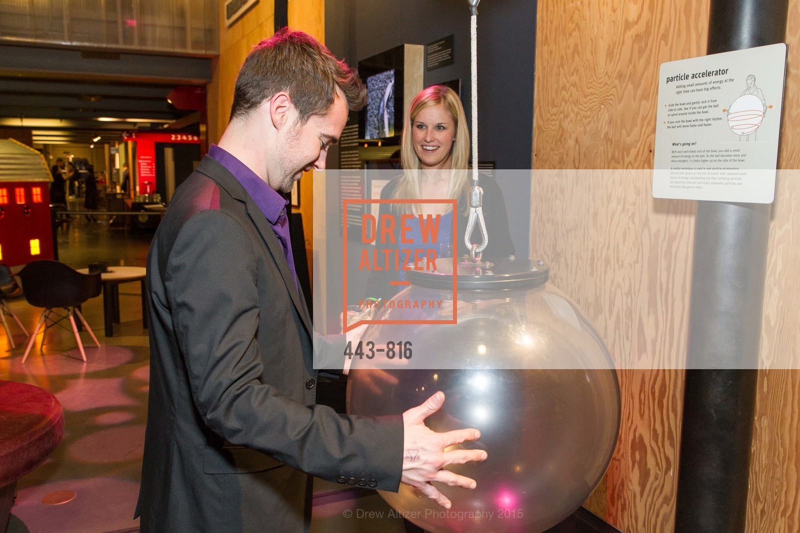 Zac Lux, Braea Spurlock, Exploratorium Presents The 2015 Science of Cocktails, Exploratorium, January 30th, 2015, Photo #443-816 Zac Lux, Braea Spurlock, Photo #443-816