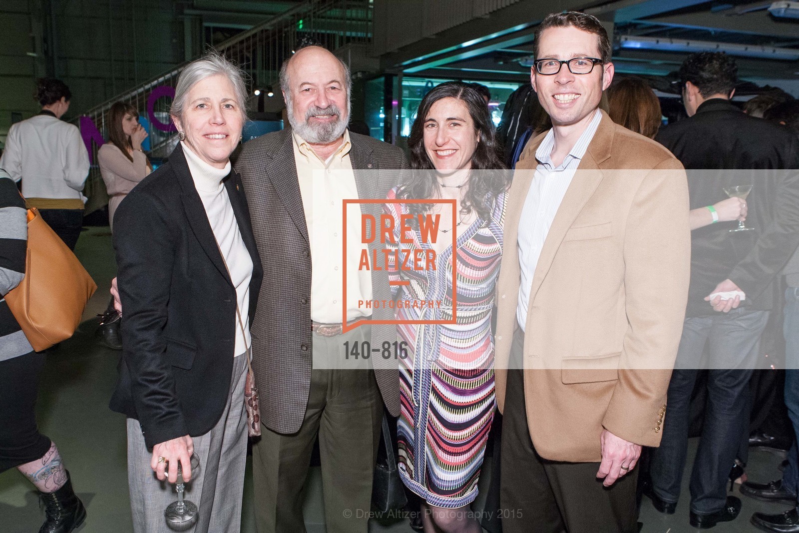 Ricki Intner, Bob Intner, Jennifer Keith, Peter Keith, Exploratorium Presents The 2015 Science of Cocktails, Exploratorium, January 30th, 2015, Photo #140-816 Ricki Intner, Bob Intner, Jennifer Keith, Peter Keith, Photo #140-816