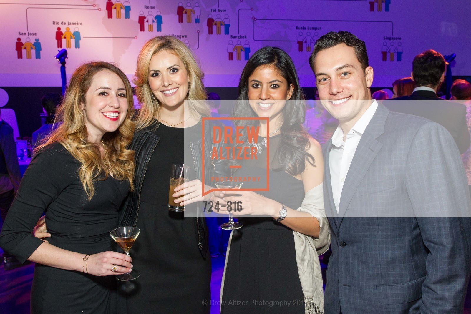 Kelly Neary, Lindsay Armstrong, Tanvi Dudhela, Anthony Cresci, Exploratorium Presents The 2015 Science of Cocktails, Exploratorium, January 30th, 2015, Photo #724-816 Kelly Neary, Lindsay Armstrong, Tanvi Dudhela, Anthony Cresci, Photo #724-816