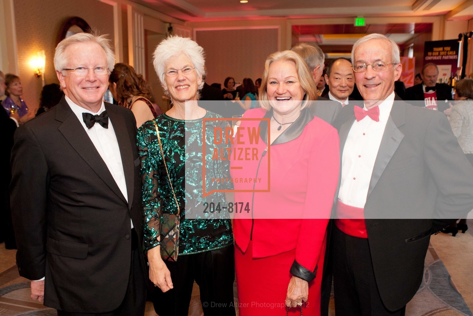David Bond, Carol Leimbach, Nina Bond, Bill Leimbach, CAL SHAKES Gala: One Great Party, US, March 17th, 2012, Photo #204-8174 David Bond, Carol Leimbach, Nina Bond, Bill Leimbach, Photo #204-8174