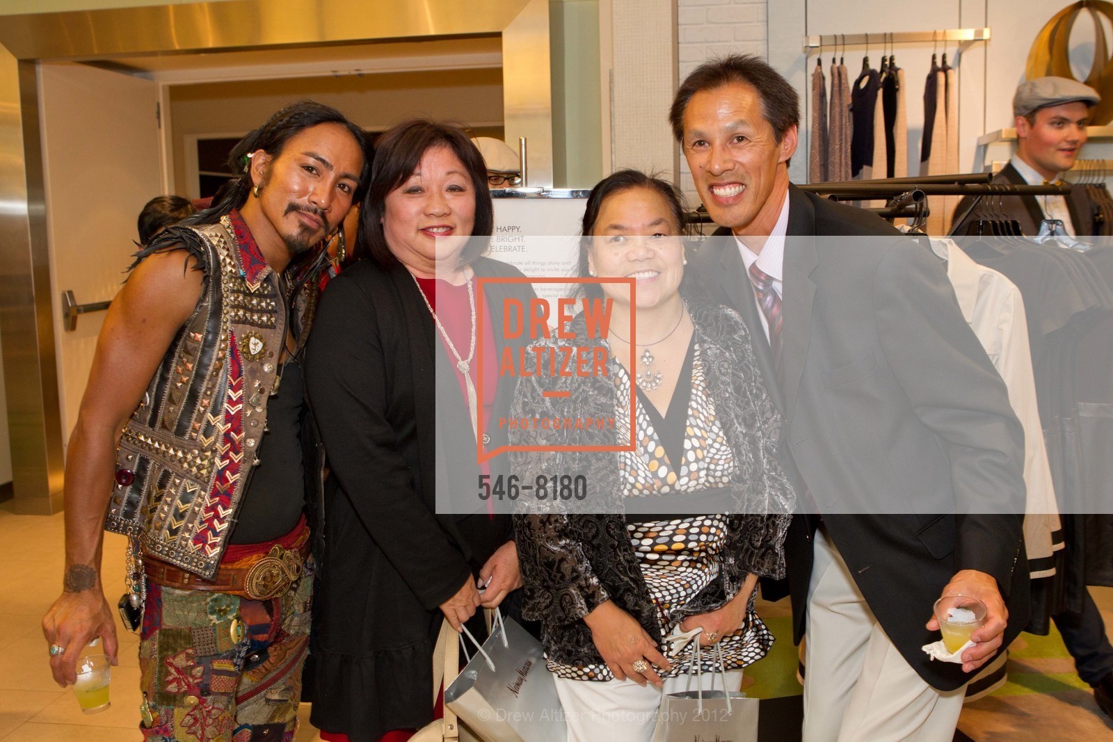 Kue King, Beverly Lee, Dina Lew, Ed Fung, NEIMAN MARCUS's Cusp ReLaunch, US, July 19th, 2012, Photo #546-8180 Kue King, Beverly Lee, Dina Lew, Ed Fung, Photo #546-8180