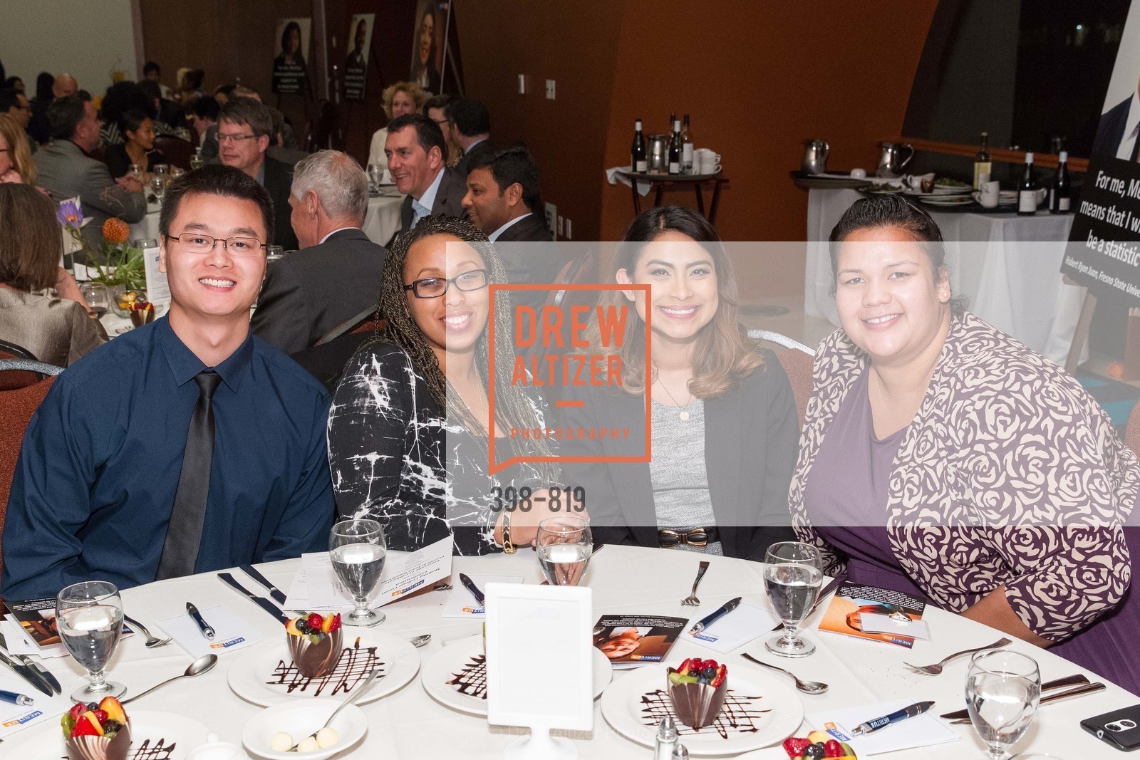 Terry Chow, Antricia Kimuyu, Alessandra Ortiz, Janelle Charles Oyuela, MERITUS Making College Count 2015, US, March 5th, 2015, Photo #398-819 Terry Chow, Antricia Kimuyu, Alessandra Ortiz, Janelle Charles Oyuela, Photo #398-819