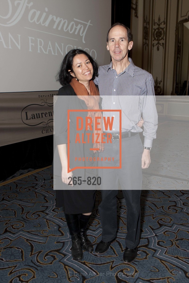 Maria Medua, Tom Bolles, THE FAIRMONT'S 1907 Club Launch Champagne Party, US, March 6th, 2015, Photo #265-820 Maria Medua, Tom Bolles, Photo #265-820