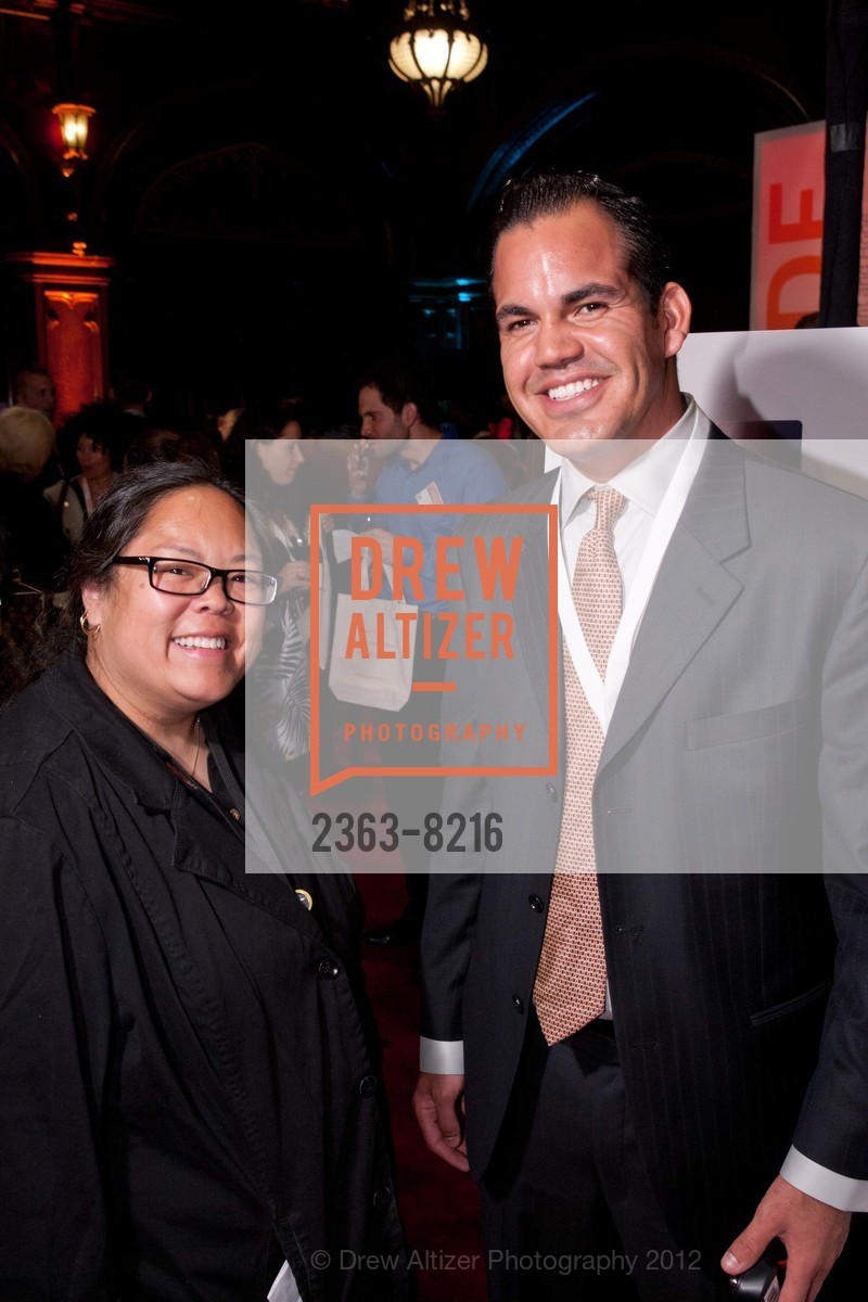 Noreen Fong, Angelo Basurto, 2012 REDF Benefit + Social Enterprise Expo, The Regency Center. 1290 Sutter Street, September 18th, 2012, Photo #2363-8216 Noreen Fong, Angelo Basurto, Photo #2363-8216