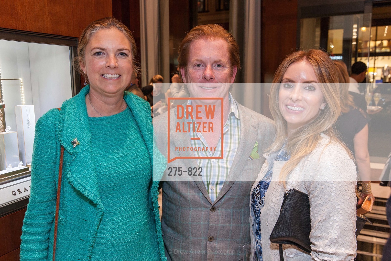 Wendy Hayward, Jim McGuire, Shayla McGuire, GRAFF Hosts Celebration of the EDGEWOOD CENTER FOR CHILDREN AND FAMILIES Board of Directors, US, March 6th, 2015, Photo #275-822 Wendy Hayward, Jim McGuire, Shayla McGuire, Photo #275-822