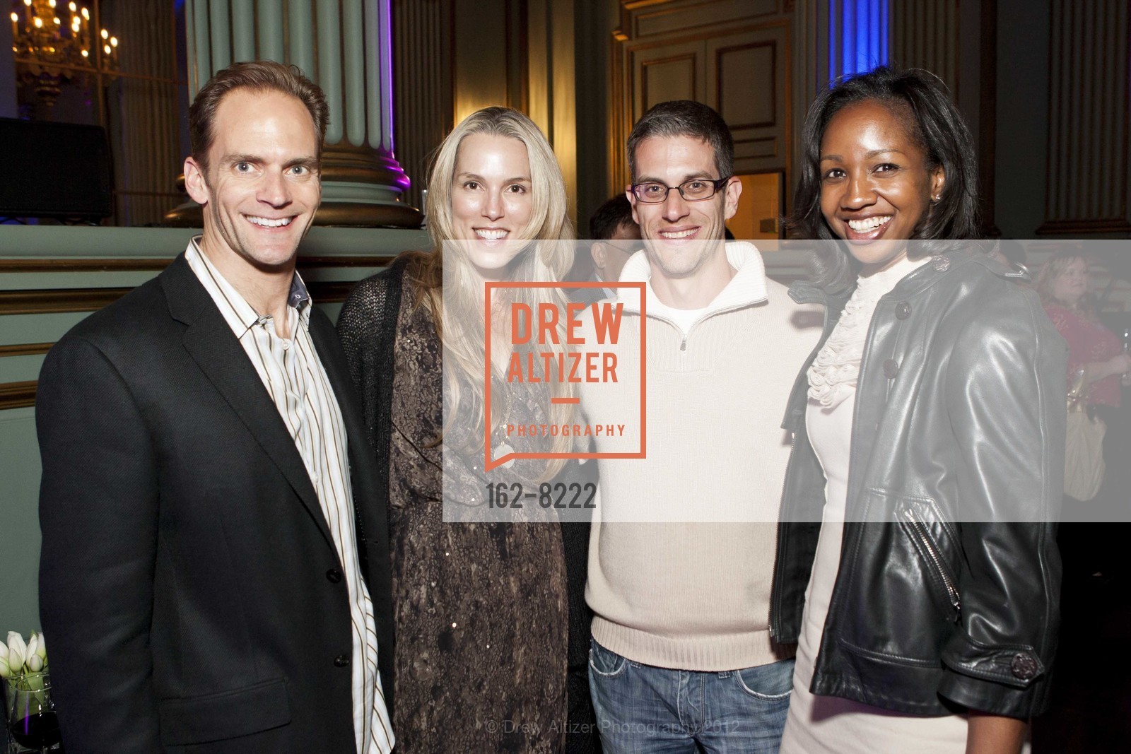 John Demko, Sharon Demko, Brad Presner, Kiesha Ramey-Presner, Get in Front Performance at the Herbst Theater, US, June 6th, 2012, Photo #162-8222 John Demko, Sharon Demko, Brad Presner, Kiesha Ramey-Presner, Photo #162-8222