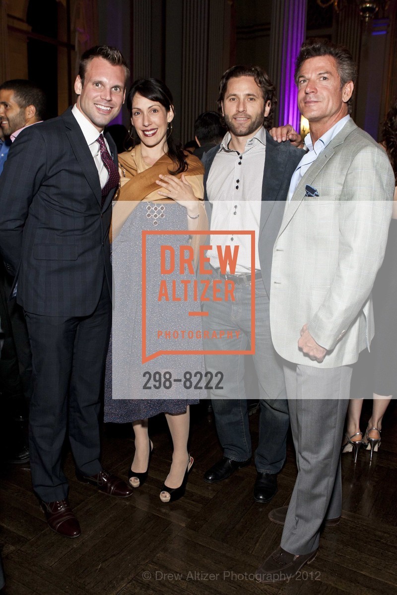 Joshua Morgan, Artemis Anderson, Sabin Balint, David Kensington, Get in Front Performance at the Herbst Theater, US, June 6th, 2012, Photo #298-8222 Joshua Morgan, Artemis Anderson, Sabin Balint, David Kensington, Photo #298-8222