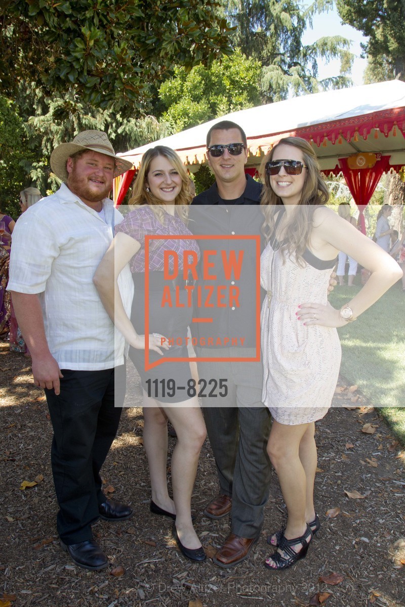 Isaac Jenkins, Emily Dixon, JT Greigg, Ashley Morovich, SONOMA VALLEY Harvest Wine Auction, US, September 3rd, 2012, Photo #1119-8225 Isaac Jenkins, Emily Dixon, JT Greigg, Ashley Morovich, Photo #1119-8225