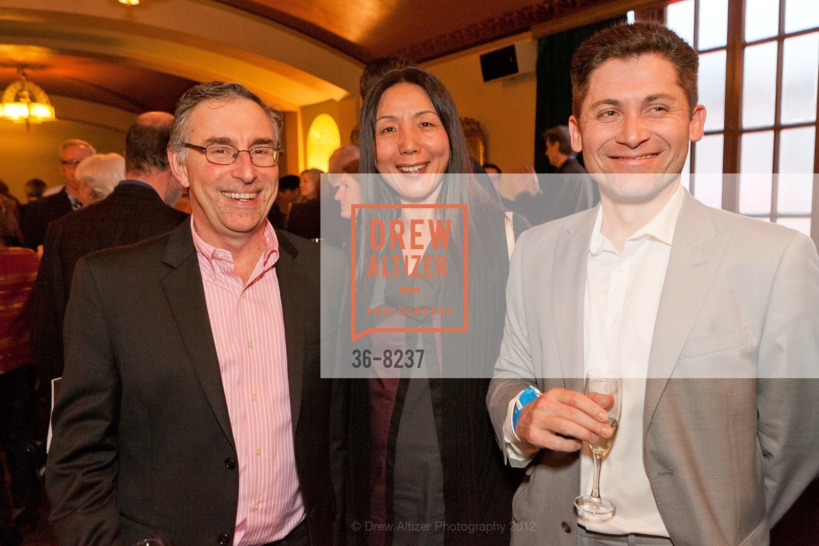 Aaron Levin, Jane Shin, Patrice Maheo, FRENCH AMERICAN INTERNATIONAL SCHOOL's 50th Anniversary, US, February 11th, 2012, Photo #36-8237 Aaron Levin, Jane Shin, Patrice Maheo, Photo #36-8237