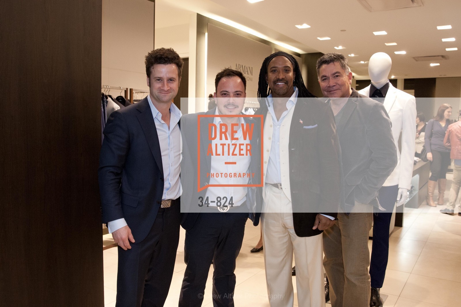 Tyler Benz, Mauricio Garcia, Ambassador Bertrand, Jon Moreno, Saks Fifth Avenue Men of Style 2015 with Isaia & San Francisco Magazine, US, March 6th, 2015, Photo #34-824 Tyler Benz, Mauricio Garcia, Ambassador Bertrand, Jon Moreno, Photo #34-824
