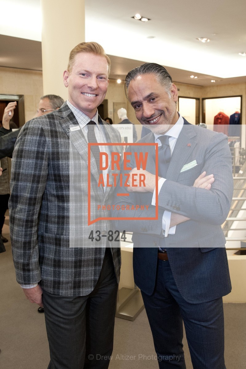 Randy Moore, Omar Aboudi, Saks Fifth Avenue Men of Style 2015 with Isaia & San Francisco Magazine, US, March 6th, 2015, Photo #43-824 Randy Moore, Omar Aboudi, Photo #43-824