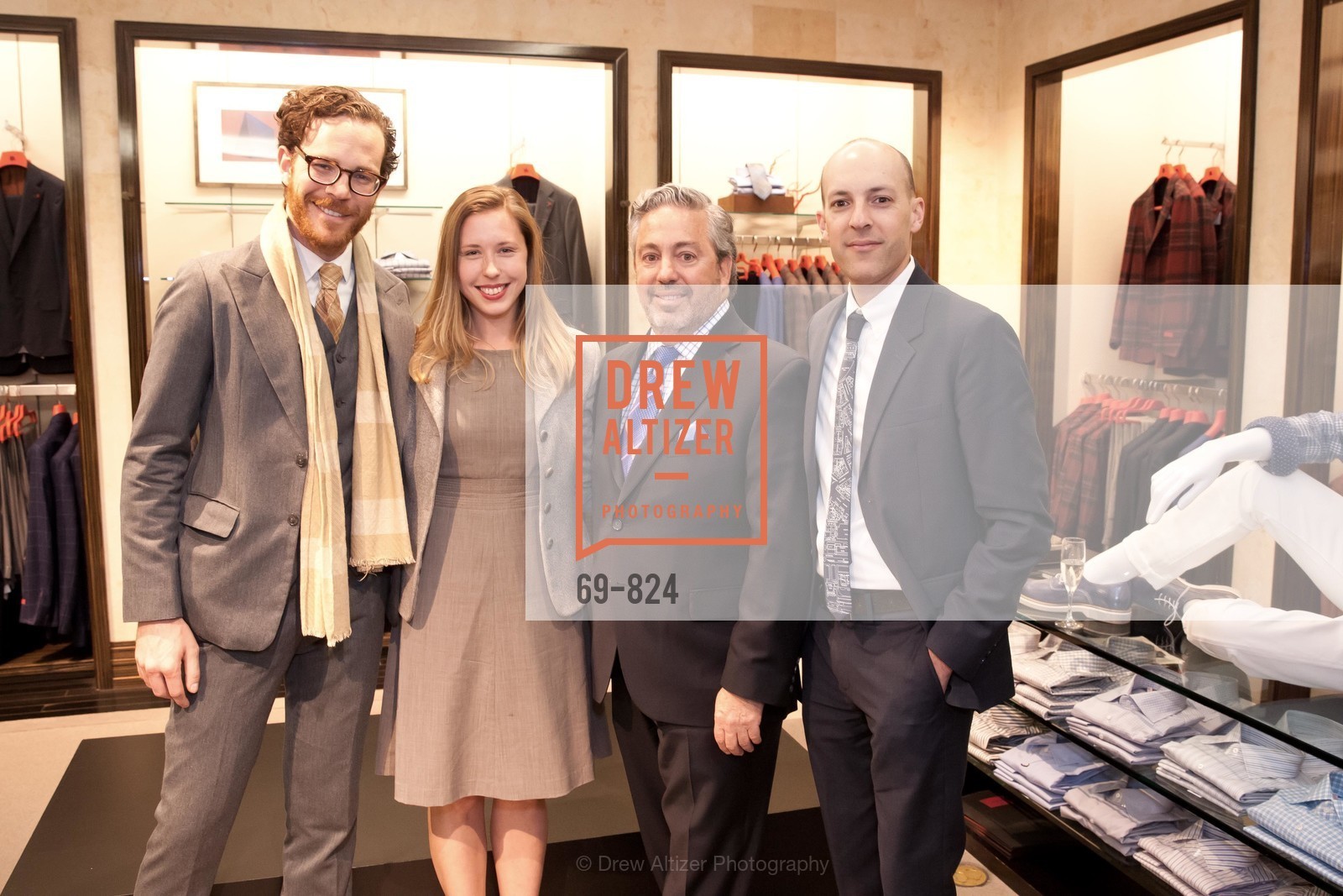 James Tucker, Lauren Murrow, Paul Reulbach, Jon Steinberg, Saks Fifth Avenue Men of Style 2015 with Isaia & San Francisco Magazine, US, March 6th, 2015, Photo #69-824 James Tucker, Lauren Murrow, Paul Reulbach, Jon Steinberg, Photo #69-824
