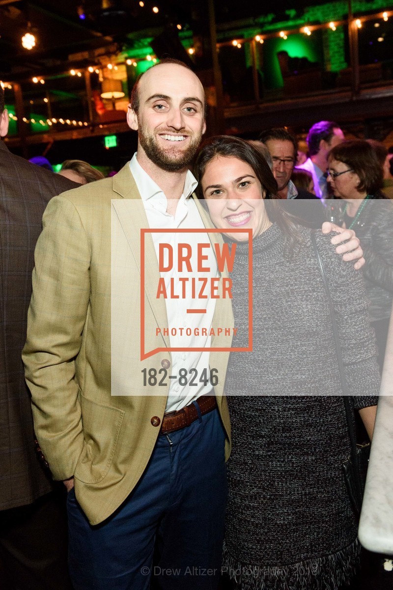 Chris Gordon, Leah Abrahams, Holy Family Day Home Sláinte Event 2018, Verso. 1525 Mission St, March 15th, 2018, Photo #182-8246 Chris Gordon, Leah Abrahams, Photo #182-8246