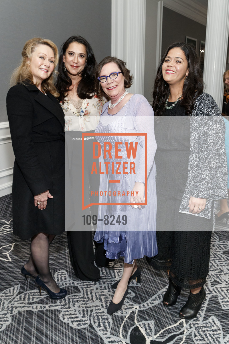 Elaine Lamastra, Bilques Smith, Gwinne Berexa, Fatima Moore, 15th Circles of Light, Ritz-Carlton Hotel San Francisco. 600 Stockton St, San Francisco, CA, March 15th, 2018, Photo #109-8249 Elaine Lamastra, Bilques Smith, Gwinne Berexa, Fatima Moore, Photo #109-8249