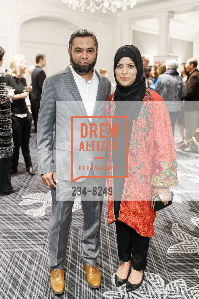 Gulam Nakhuda, Fatema Nakhuda, 15th Circles of Light, Ritz-Carlton Hotel San Francisco. 600 Stockton St, San Francisco, CA, March 15th, 2018, Photo #234-8249 Gulam Nakhuda, Fatema Nakhuda, Photo #234-8249