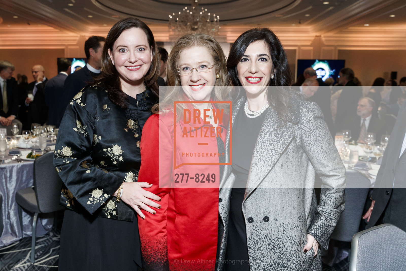 Cecilia Marihart, Carol Benz, Rebecca Saroyan Robbins, 15th Circles of Light, Ritz-Carlton Hotel San Francisco. 600 Stockton St, San Francisco, CA, March 15th, 2018, Photo #277-8249 Cecilia Marihart, Carol Benz, Rebecca Saroyan Robbins, Photo #277-8249