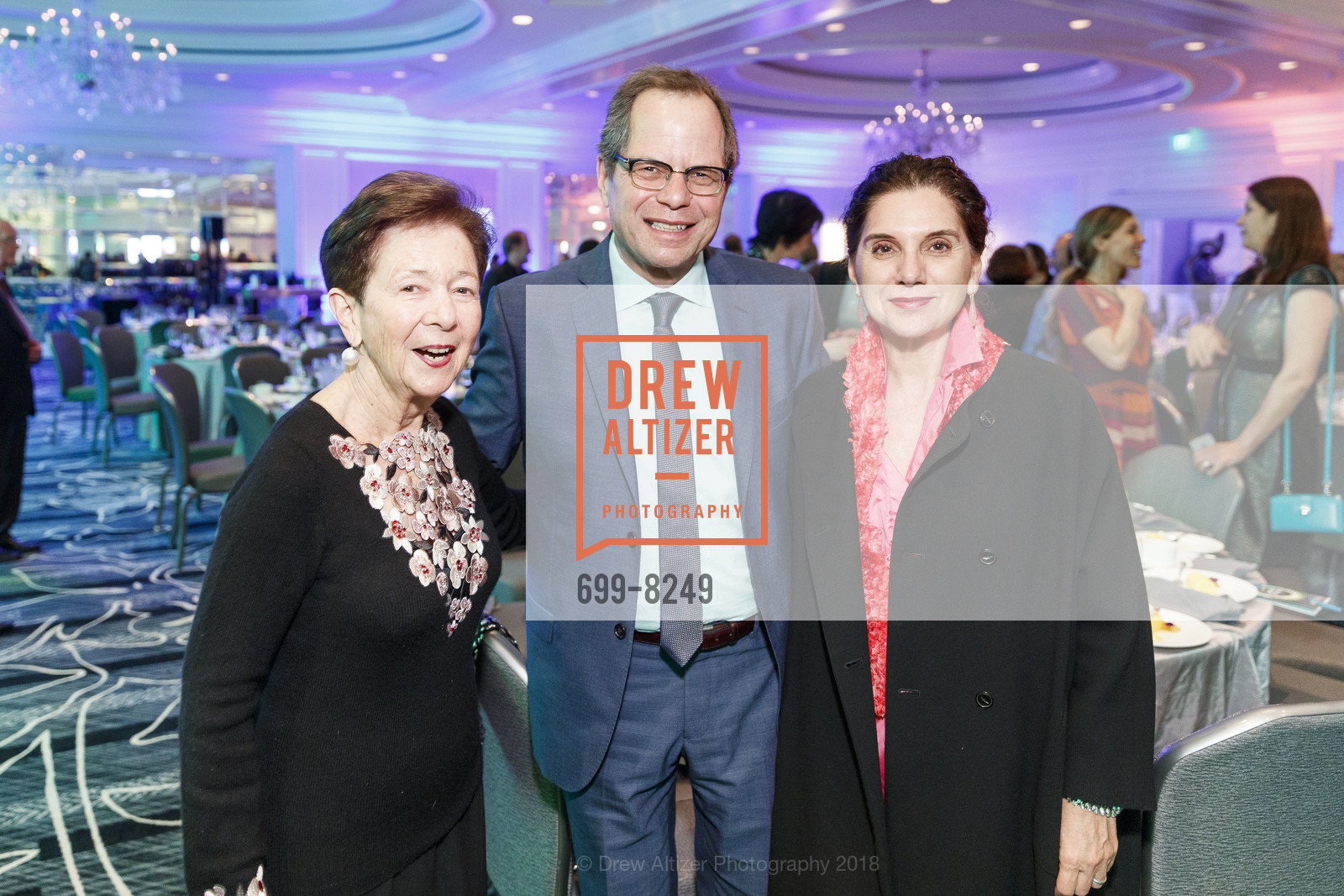 Cissie Swig, Randall Kline, Teresa Pantaleo, 15th Circles of Light, Ritz-Carlton Hotel San Francisco. 600 Stockton St, San Francisco, CA, March 15th, 2018, Photo #699-8249 Cissie Swig, Randall Kline, Teresa Pantaleo, Photo #699-8249