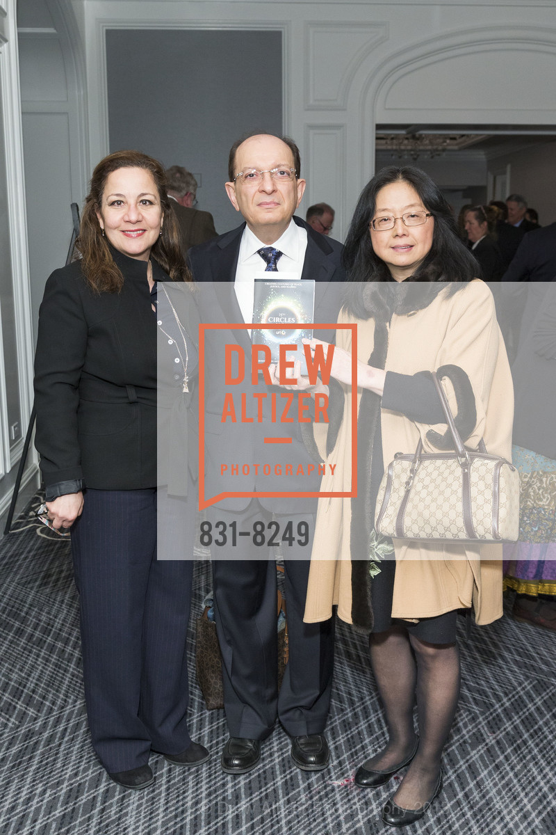 Anahita Mehanian, Nushin Mavaddat, Rebecca Gao, 15th Circles of Light, Ritz-Carlton Hotel San Francisco. 600 Stockton St, San Francisco, CA, March 15th, 2018, Photo #831-8249 Anahita Mehanian, Nushin Mavaddat, Rebecca Gao, Photo #831-8249