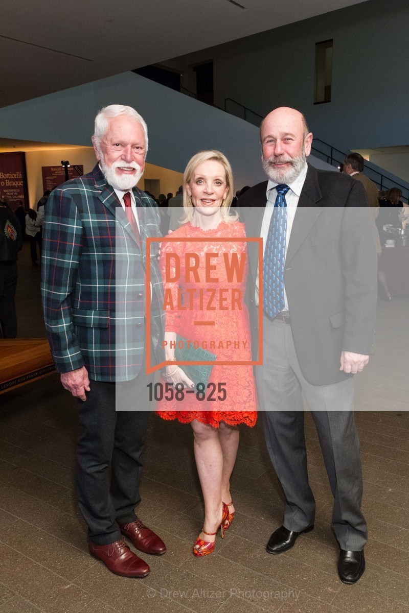 Lewis Sykes, Barbara Brown, James Connor, Botticelli to Braque: Masterpieces from the NATIONAL GALLERIES OF SCOTLAND Donor Opening Reception and Preview, US, March 6th, 2015, Photo #1058-825 Lewis Sykes, Barbara Brown, James Connor, Photo #1058-825