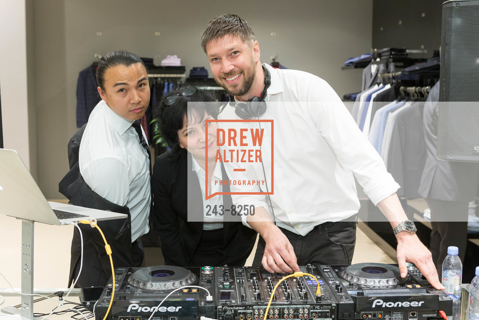 Joshua Abelido, Ann Marie Vargas, DJ, Hugo Boss Fashion Launch, Boss Store. 845 Market St Ste #181, San Francisco, CA 94103, March 15th, 2018, Photo #243-8250 Joshua Abelido, Ann Marie Vargas, DJ, Photo #243-8250